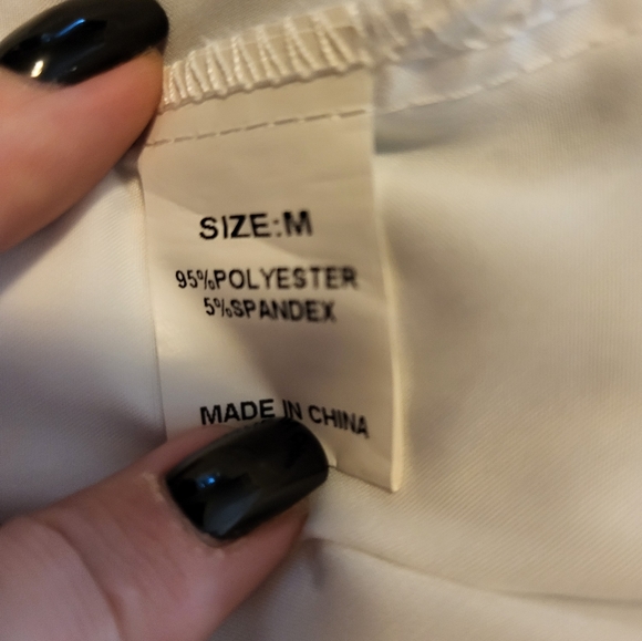 Source Unknown - Blue and White Striped Babydoll Style Dress, Size M - Picture 7 of 7